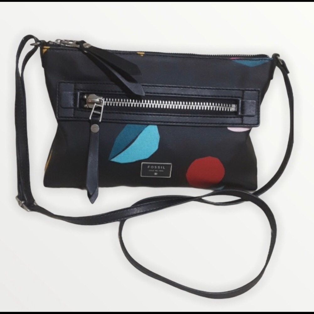 Fossil Fiona Fabric Crossbody Cross Body Bag